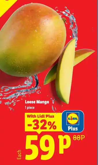Lidl Loose Mango offer