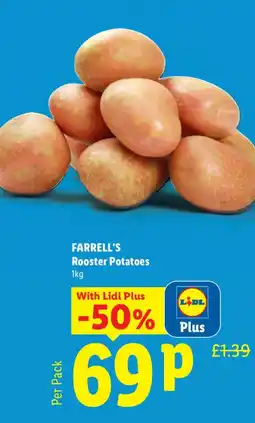 Lidl FARRELL'S Rooster Potatoes offer