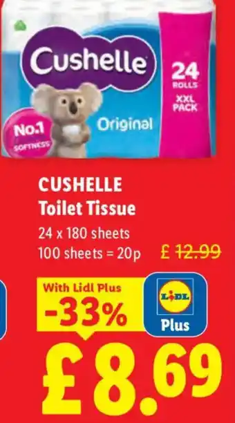 CUSHELLE Toilet Tissue