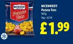 Lidl MCENNEDY Potato Tots offer