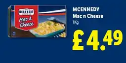 Lidl MCENNEDY Mac n Cheese offer