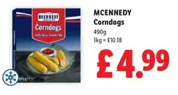 Lidl MCENNEDY Corndogs offer