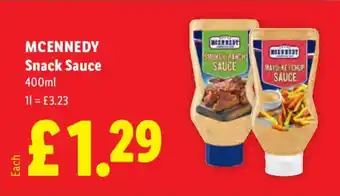 MCENNEDY Snack Sauce