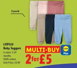 Lidl LUPILU Baby Joggers offer