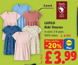 Lidl LUPILU Kids' Dresses offer