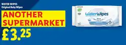 Lidl WATER WIPES Original Baby Wipes offer