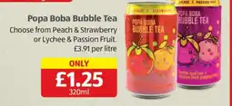 Aldi Popa Boba Bubble Tea offer