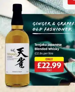 Aldi Tenjaku Japanese Blended Whisky offer