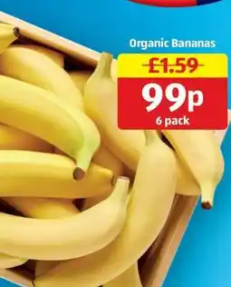Aldi Organic Bananas offer
