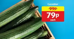 Aldi Cucumber offer