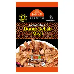 Iceland Jahan Premium Cooked & Sliced Doner Kebab Meat 1kg offer