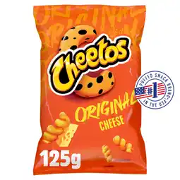 Iceland Cheetos Twisted Original Cheese Corn Puffs Sharing Crisps 125g offer
