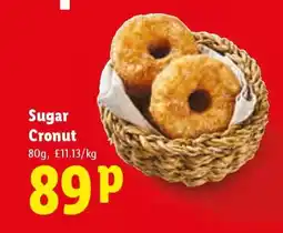 Lidl Sugar Cronut offer
