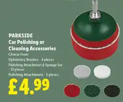 Lidl PARKSIDE Car Polishing or Cleaning Accessories offer