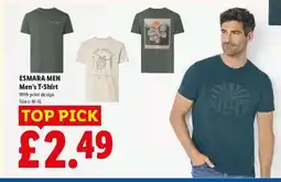 Lidl ESMARA MEN Men's T-Shirt offer