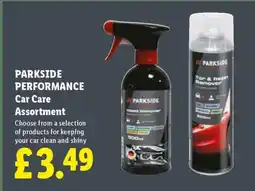 Lidl PARKSIDE PERFORMANCE Car Care Assortment offer