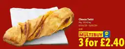 Lidl Cheese Twist offer