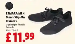 Lidl ESMARA MEN Men's Slip-On Trainers offer
