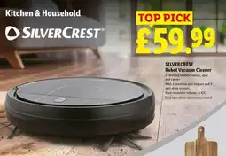 Lidl SILVERCREST Robot Vacuum Cleaner offer