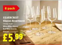 Lidl SILVERCREST Glasses Assortment offer