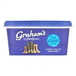 Iceland Graham's Slightly Salted Spreadable 500g offer
