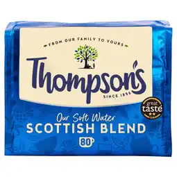 Iceland Thompson's Scottish Blend 80 Tea Bags 250g offer