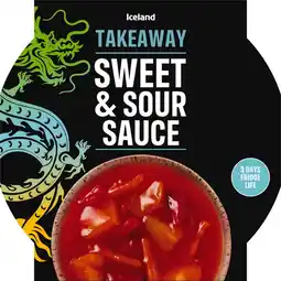 Iceland Iceland Takeaway Sweet & Sour Sauce 300g offer