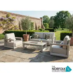 Costco Norfolk Leisure Hamilton 4 Piece Deep Seating Set offer