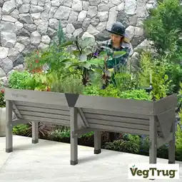 Costco VegTrug 1.8m Classic Raised Bed in Grey offer