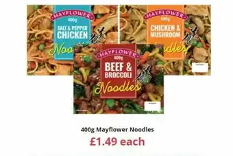 Farmfoods 400g Mayflower Noodles offer