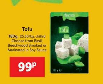 Lidl Tofu offer