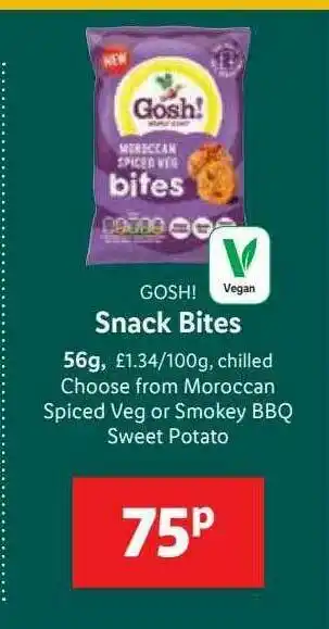 Lidl Gosh! Snack Bites offer