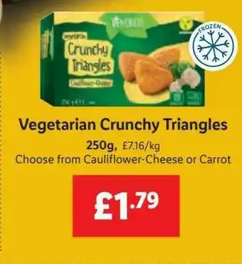 Lidl Vegetarian Crunchy Triangles offer