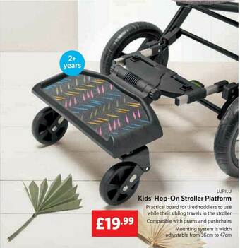 Lidl Lupilu Kids' Hop-on Stroller Platform offer
