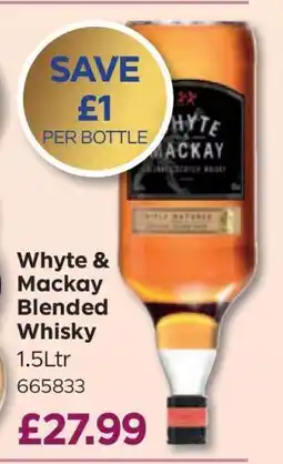 Bestway Whyte & Mackay Blended Whisky offer