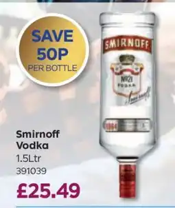 Bestway Smirnoff Vodka offer