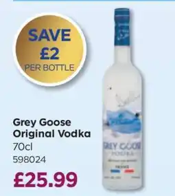 Bestway Grey Goose Original Vodka offer