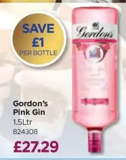 Bestway Gordon’s Pink Gin offer