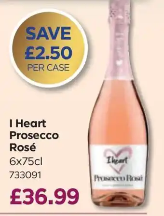 Bestway I Heart Prosecco Rosé offer