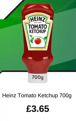 Asda Heinz Tomato Ketchup offer