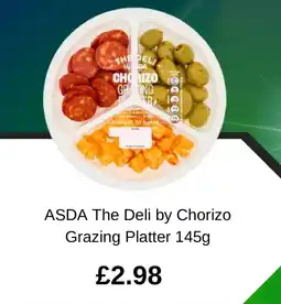 Asda ASDA The Deli by Chorizo Grazing Platter offer
