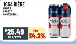 Bestway 1664 BIÈRE Pints offer