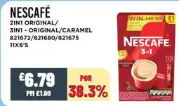 Bestway NESCAFÉ 2in1 original/ 3in1 - original/caramel offer