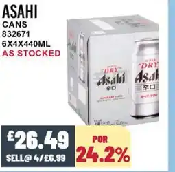 Bestway ASAHI Cans offer