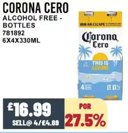 Bestway CORONA CERO Alcohol free - bottles offer