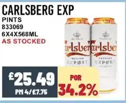 Bestway CARLSBERG EXP Pints offer