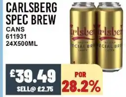 Bestway CARLSBERG SPEC BREW Cans offer