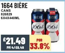 Bestway 1664 BIÈRE Cans offer