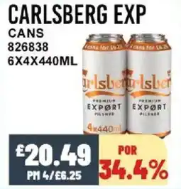 Bestway CARLSBERG EXP Cans offer