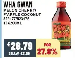 Bestway WHA GWAN Melon cherry/ p'apple coconut offer
